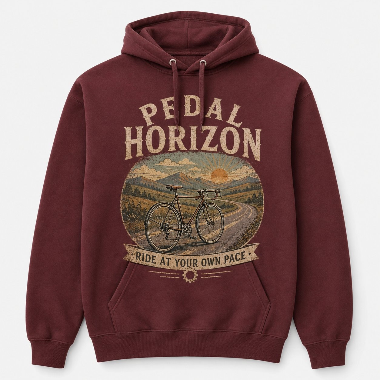 Pedal Horizon Bicycle Hoodie