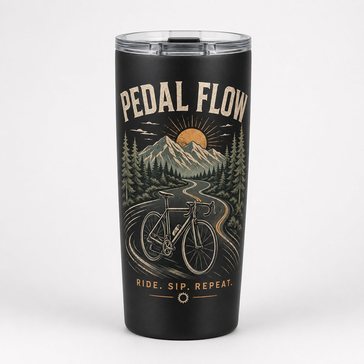 Pedal Flow Bike Tumbler